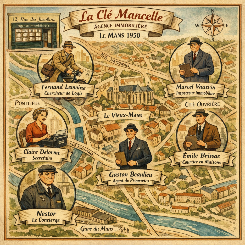 Evolution des quartiers autour du centre-ville du Mans